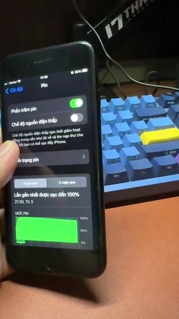 Apple iPhone 7 128GB Đen. Mua bán Điện thoại tại Quận Đống Đa Hà Nội được đăng bởi Huy Hoàng hình 1