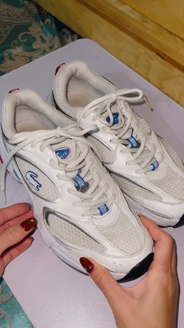 Giày thể thao Lacoste Nam Trắng Thái Lan size 41. Mua bán Giày dép tại Huyện Long Điền Bà Rịa - Vũng Tàu được đăng bởi Thuận Nguyễn hình 1