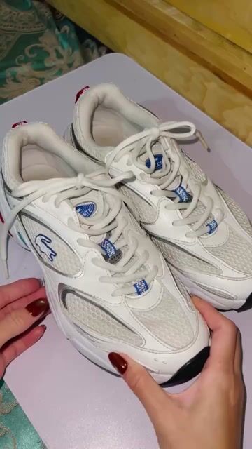 Giày thể thao Lacoste Nam Trắng Thái Lan size 41. Mua bán Giày dép tại Huyện Long Điền Bà Rịa - Vũng Tàu được đăng bởi Thuận Nguyễn hình 1