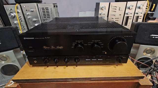 Amply Pioneer A-717 Đen Đã sử dụng. Mua bán Tivi, Âm thanh tại Huyện Hoài Đức Hà Nội được đăng bởi Mạnh Quyên Audio hình 1