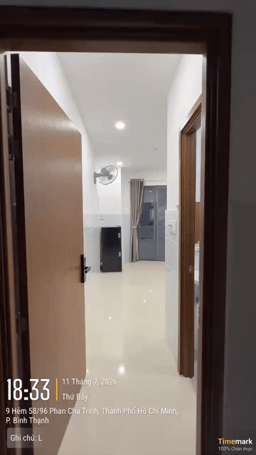 Cho thuê Căn hộ Chung cư Quận Bình Thạnh Tp Hồ Chí Minh diện tích 24 m² giá 4,5 triệu/tháng