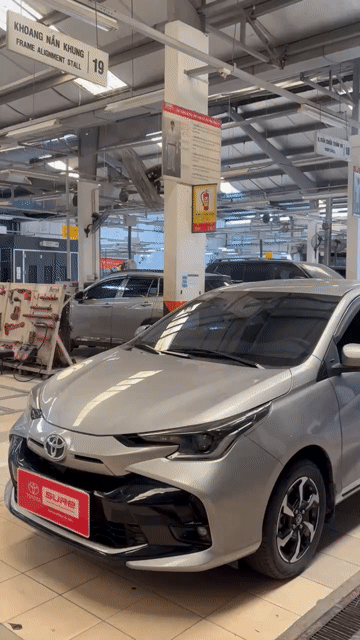 5 Chỗ , Tự động - VIOS 1.5E CVT Bạc 2024 - CÓ BANK. Mua bán Ô tô tại Quận Gò Vấp Tp Hồ Chí Minh được đăng bởi Thanh Trang Toyota Sure hình 1