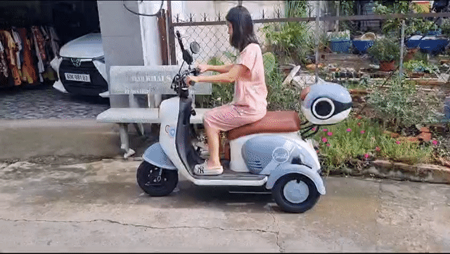 Xe máy ba bánh điện đã sử dụng 95%. Mua bán Xe máy tại Thành phố Biên Hòa Đồng Nai được đăng bởi Mạnh Cường hình 1