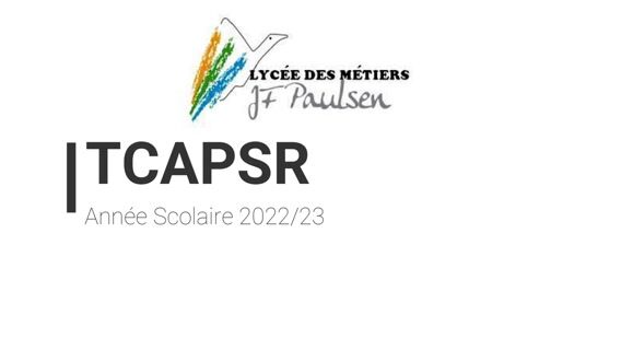 Le chef d'oeuvre des Terminales CAP PSR