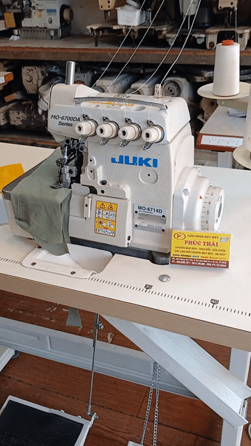 Máy may vắt sổ JUKI 6700 Nhật Bản Mới. Mua bán Đồ chuyên dụng, Giống nuôi trồng tại Quận Tân Bình Tp Hồ Chí Minh được đăng bởi Nhâm Văn Thái hình 1