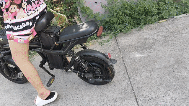 Xe đạp điện Hachima Đen Gấp gọn 40 km. Mua bán Xe đạp tại Quận Bình Tân Tp Hồ Chí Minh được đăng bởi Levanthanh hình 1