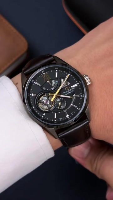 Orient Star Joker Dial đen kim vàng gold cực hiếm. Mua bán Đồng hồ tại Thành phố Hải Dương Hải Dương được đăng bởi Hảo watch Chính Hãng hình 1