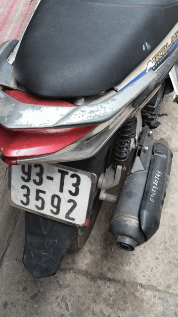 Honda Air Blade Đỏ đen. Mua bán Xe máy tại Quận Bình Tân Tp Hồ Chí Minh được đăng bởi Hồ Vũ hình 1