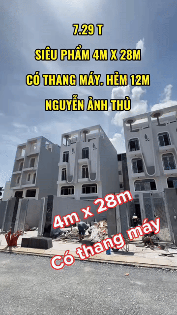 Mua bán Nhà ở Quận 12 Tp Hồ Chí Minh diện tích 56 m² giá 7,29 tỷ