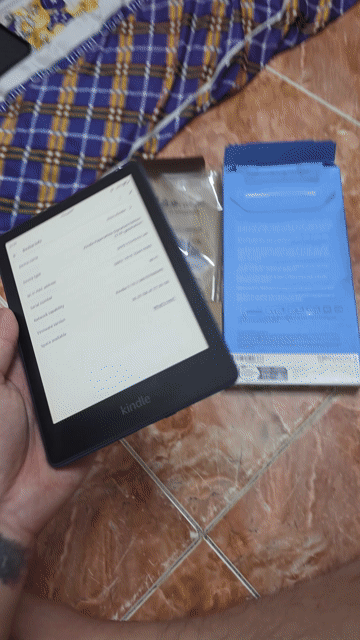 Kindle Paperwhite Signature Edition 11 32GB (Navy). Mua bán Máy tính bảng tại Quận Tân Phú Tp Hồ Chí Minh được đăng bởi Phu Nguyen hình 1