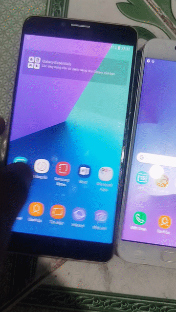Samsung Galaxy J7 Plus 32GB Vàng đồng. Mua bán Điện thoại tại Thành phố Dĩ An Bình Dương được đăng bởi Thanh Ly SD hình 1