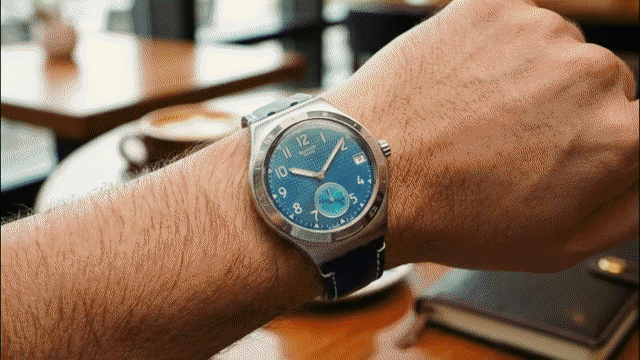 Đồng hồ Swatch Irony Quartz Xanh 40mm Thuỵ Sỹ. Mua bán Đồng hồ tại Quận 3 Tp Hồ Chí Minh được đăng bởi Đồng Hồ Nội Địa Nhật hình 1