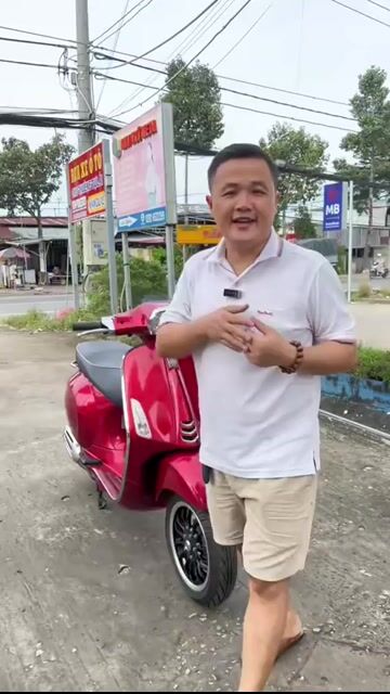 Vesspa sprint 2020 đỏ chery.. Mua bán Xe máy tại Quận Ô Môn Cần Thơ được đăng bởi Trần Tùng hình 1