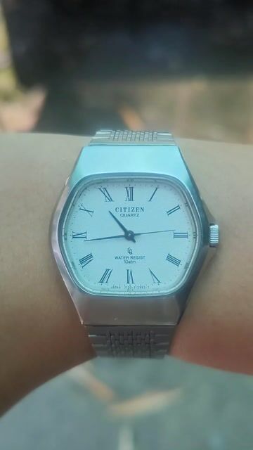 Đồng hồ đeo tay Citizen Nam Bạc la mã. Mua bán Đồng hồ tại Huyện Châu Thành Tiền Giang được đăng bởi Minh  hình 1