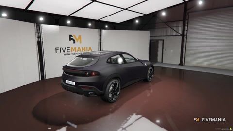 FIVEM Ferrari Purosangue | Lore Friendly Performance SUV | Interior & Exterior | Working Lights | Custom Handling | Add-On | Optimized | Fivem Ready | High Quality, video preview