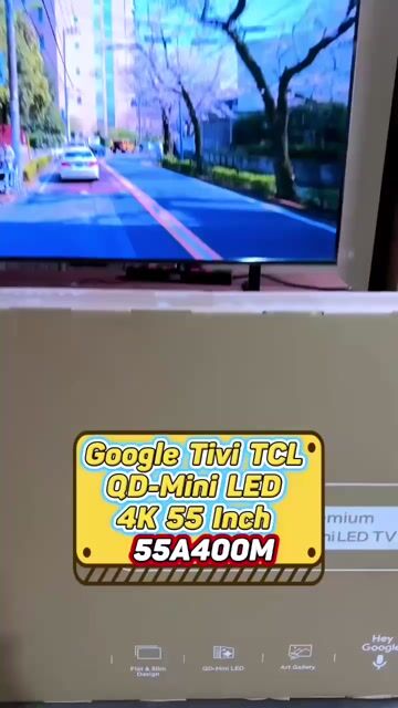 Tivi TCL 55 inch 4K HDR Google TV MỚI/ GÓP TƯ NHÂN. Mua bán Tivi, Âm thanh tại Huyện Nhơn Trạch Đồng Nai được đăng bởi THIÊN Ý ĐIỆN MÁY TRẢ GÓP hình 1
