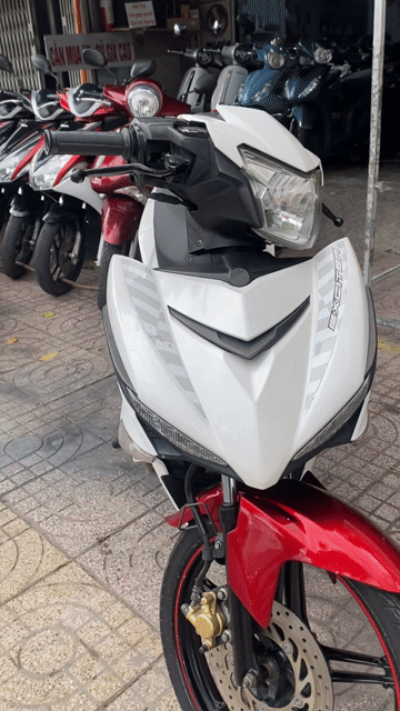 Yamaha Exciter 150 Trắng đỏ. Mua bán Xe máy tại Quận 12 Tp Hồ Chí Minh được đăng bởi xe máy THÀNH LONG hình 1