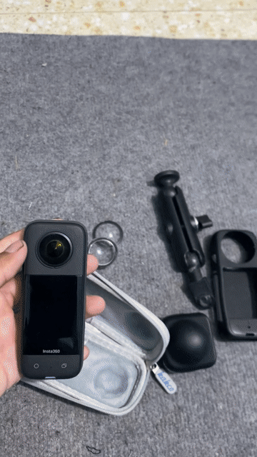 Camera 360 Insta360 X3 Đen 99%. Mua bán Máy ảnh, Máy quay tại Thị xã Điện Bàn Quảng Nam được đăng bởi Lam ha hình 1