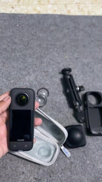 Camera 360 Insta360 X3 Đen 99%. Mua bán Máy ảnh, Máy quay tại Thị xã Điện Bàn Quảng Nam được đăng bởi Lam ha hình 1