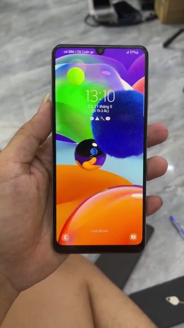 Samsung Galaxy A31 128GB Trắng nguyên zin. Mua bán Điện thoại tại Quận 4 Tp Hồ Chí Minh được đăng bởi Quốc Đạt 888 hình 1