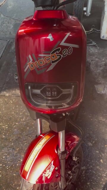 Xe máy điện Draca S20 Đỏ. Mua bán Xe máy tại Quận 11 Tp Hồ Chí Minh được đăng bởi Truong Minh Hai hình 1