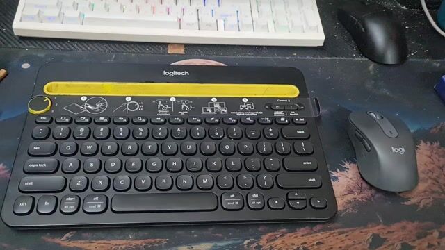 Bàn phím Logitech K480 Đen, Vàng Đã sử dụng. Mua bán Phụ kiện (Màn hình, Chuột...) tại Quận 7 Tp Hồ Chí Minh được đăng bởi Lang Đồ Món hình 1