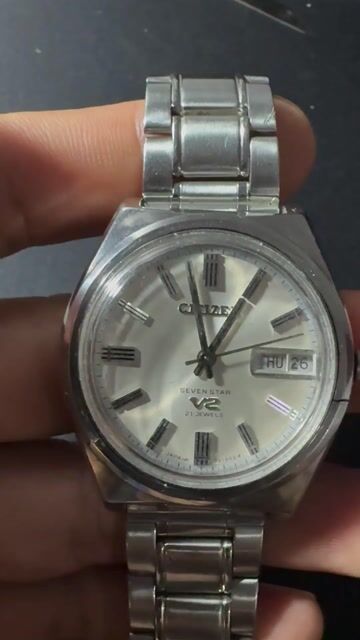 Đồng hồ Citizen Seven Star V2 Nam Bạc. Mua bán Đồng hồ tại Thành phố Trà Vinh Trà Vinh được đăng bởi Nguyên hình 1