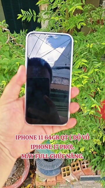 IPHONE 17 PRO 64GB QT ( IPHONE 11 ĐỘ VỎ). Mua bán Điện thoại tại Quận 12 Tp Hồ Chí Minh được đăng bởi Võ Gia Group hình 1