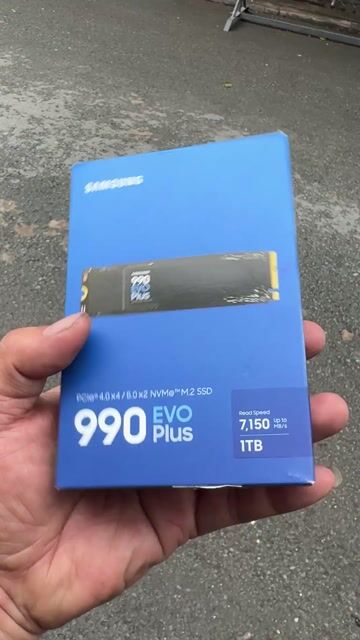 SSD Samsung 990 EVO Plus 1TB mới 100% chính hãng. Mua bán Linh kiện (RAM, Card...) tại Thành phố Thuận An Bình Dương được đăng bởi Quốc Hưng hình 1