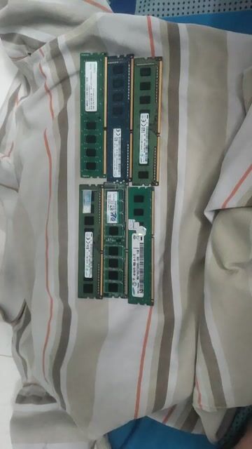 Bán 6 thanh RAM DDR3, 4GB & 2GB