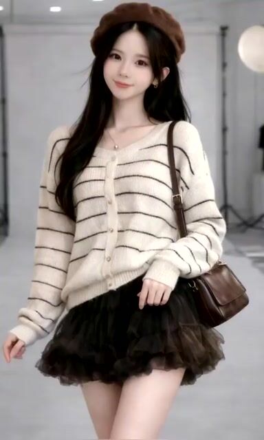 Áo khoác cardigan nữ len gân. Mua bán Quần áo tại Thị xã Tân Uyên Bình Dương được đăng bởi Shop Thời Trang hình 1