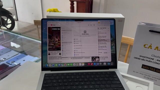 MacBook Pro M3 Pro 14 inch 18GB/512GB sạc 9L. Mua bán Laptop tại Quận 12 Tp Hồ Chí Minh được đăng bởi Tuấn hình 1