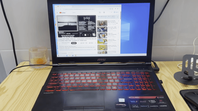 MSI GL63 i7-8750H 8GB ssd 128GB 500HDD GTX 1050. Mua bán Laptop tại Quận 12 Tp Hồ Chí Minh được đăng bởi NTTU hình 1