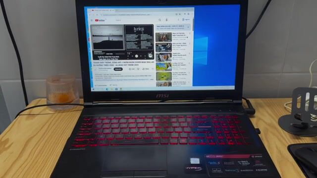 MSI GL63 i7-8750H 8GB ssd 128GB 500HDD GTX 1050. Mua bán Laptop tại Quận 12 Tp Hồ Chí Minh được đăng bởi NTTU hình 1