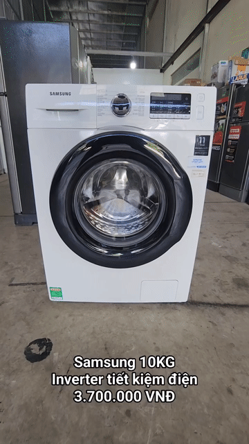 Máy giặt Samsung 10KG Đã sử dụng. Mua bán Máy giặt tại Thành phố Sóc Trăng Sóc Trăng được đăng bởi Điện Lạnh Hoàng Khải hình 1