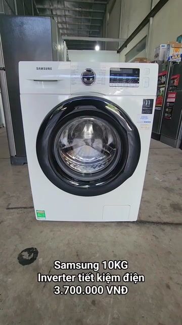 Máy giặt Samsung 10KG Đã sử dụng. Mua bán Máy giặt tại Thành phố Sóc Trăng Sóc Trăng được đăng bởi Điện Lạnh Hoàng Khải hình 1