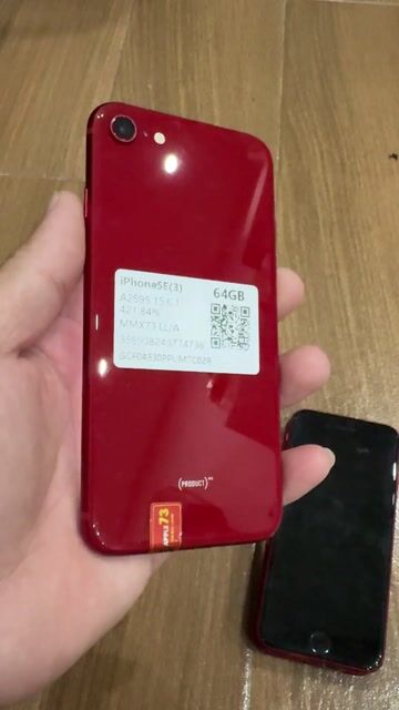 Apple iPhone SE 3 (2022) Đỏ. Mua bán Điện thoại tại Quận Thanh Khê Đà Nẵng được đăng bởi Táo Đẹp  hình 1