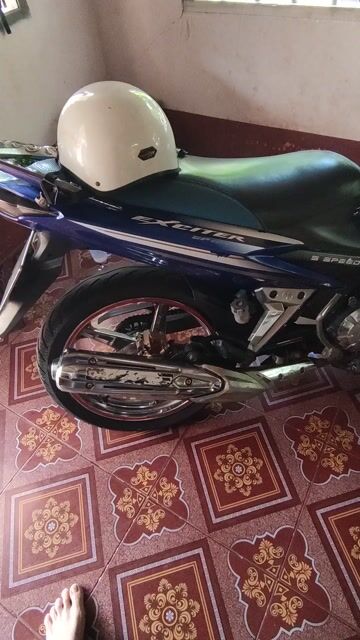 Yamaha Exciter 135 Xanh trắng Đã sử dụng. Mua bán Xe máy tại Thành phố Long Khánh Đồng Nai được đăng bởi Mái Hiên Mái Xếp Minh Khôi hình 1
