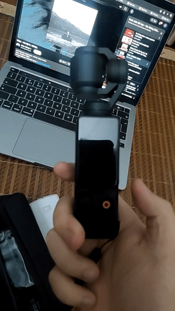 Máy quay hành động DJI Osmo Pocket 3Đen. Mua bán Máy ảnh, Máy quay tại Huyện Gia Lâm Hà Nội được đăng bởi Khoa Đăng hình 1