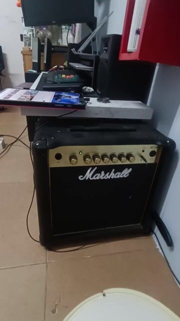Amply guitar Marshall MG15R Đen. Mua bán Nhạc cụ tại Quận 7 Tp Hồ Chí Minh được đăng bởi Chinhphan hình 1