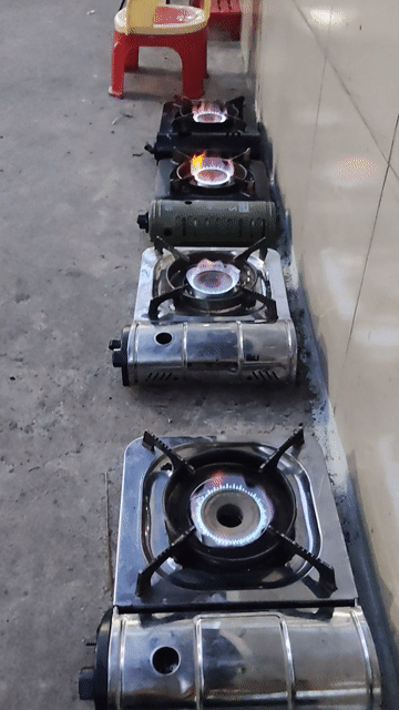 Bếp ga mini NaMilux Kim loại Đen, xanh lá, bạc. Mua bán Bếp, lò, đồ điện nhà bếp tại Quận Gò Vấp Tp Hồ Chí Minh được đăng bởi Nga 76 ko sip hàng hình 1