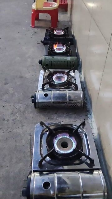 Bếp ga mini NaMilux Kim loại Đen, xanh lá, bạc. Mua bán Bếp, lò, đồ điện nhà bếp tại Quận Gò Vấp Tp Hồ Chí Minh được đăng bởi Nga 76 ko sip hàng hình 1