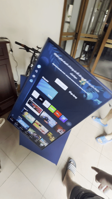 Tivi Samsung The Sero 43LS05B Xanh. Mua bán Tivi, Âm thanh tại Quận Đống Đa Hà Nội được đăng bởi Phạm Phương hình 1