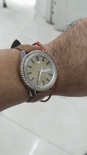 Đồng hồ Seiko Nam 38mm Vàng cát 1960. Mua bán Đồng hồ tại Huyện Nhà Bè Tp Hồ Chí Minh được đăng bởi Ck bao ship no cod hình 1