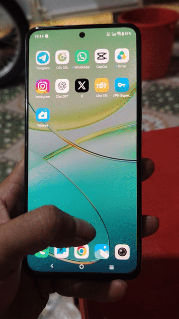 Vivo Y100 256GB Xanh Snapdragon 685. Mua bán Điện thoại tại Thị xã Bến Cát Bình Dương được đăng bởi Thuận hình 1