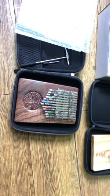 Nhạc cụ Hluru Kalimba 24 phím Gỗ Nâu tặng cây 17p. Mua bán Nhạc cụ tại Huyện Hóc Môn Tp Hồ Chí Minh được đăng bởi Trường Saigon hình 1