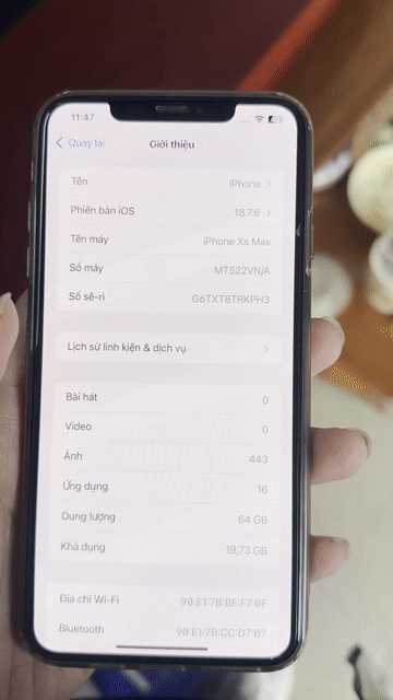 Apple iPhone XS Max 64GB Vàng. Mua bán Điện thoại tại Quận Hai Bà Trưng Hà Nội được đăng bởi Ngô Văn Duy hình 1