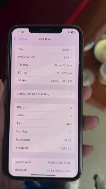 Apple iPhone XS Max 64GB Vàng. Mua bán Điện thoại tại Quận Hai Bà Trưng Hà Nội được đăng bởi Ngô Văn Duy hình 1