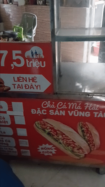Xe bánh mì Nâu Food màu Đỏ. Mua bán Đồ chuyên dụng, Giống nuôi trồng tại Huyện Cần Giuộc Long An được đăng bởi nhok giang hình 1