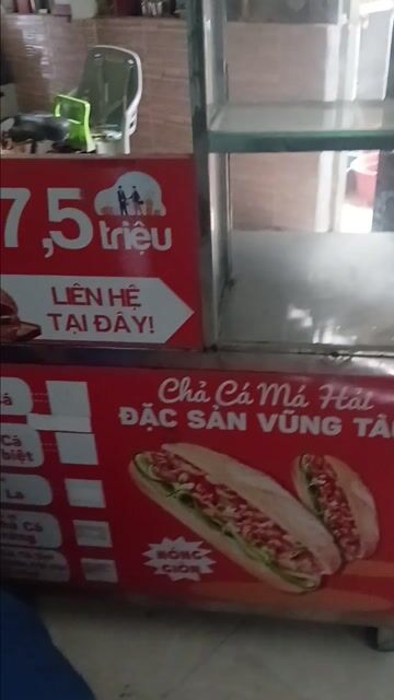 Xe bánh mì Nâu Food màu Đỏ. Mua bán Đồ chuyên dụng, Giống nuôi trồng tại Huyện Cần Giuộc Long An được đăng bởi nhok giang hình 1